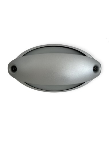 Lombardo lb8242g luftige Maske oval 300-satingrau E27 1x60w